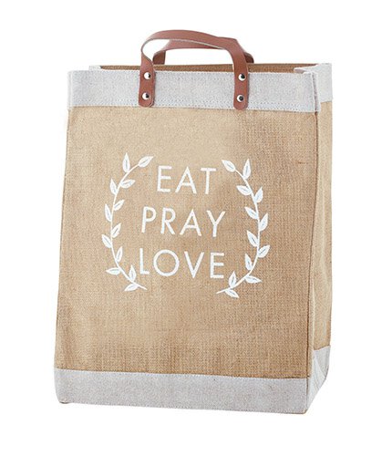 Eat Pray Love Market Tote