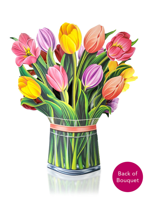 Pop-Up Tulips with Greeting Card