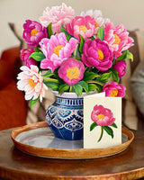 Pop-Up Peonies with Greeting Card