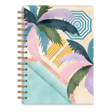 Tropical Palms Spiral Journal