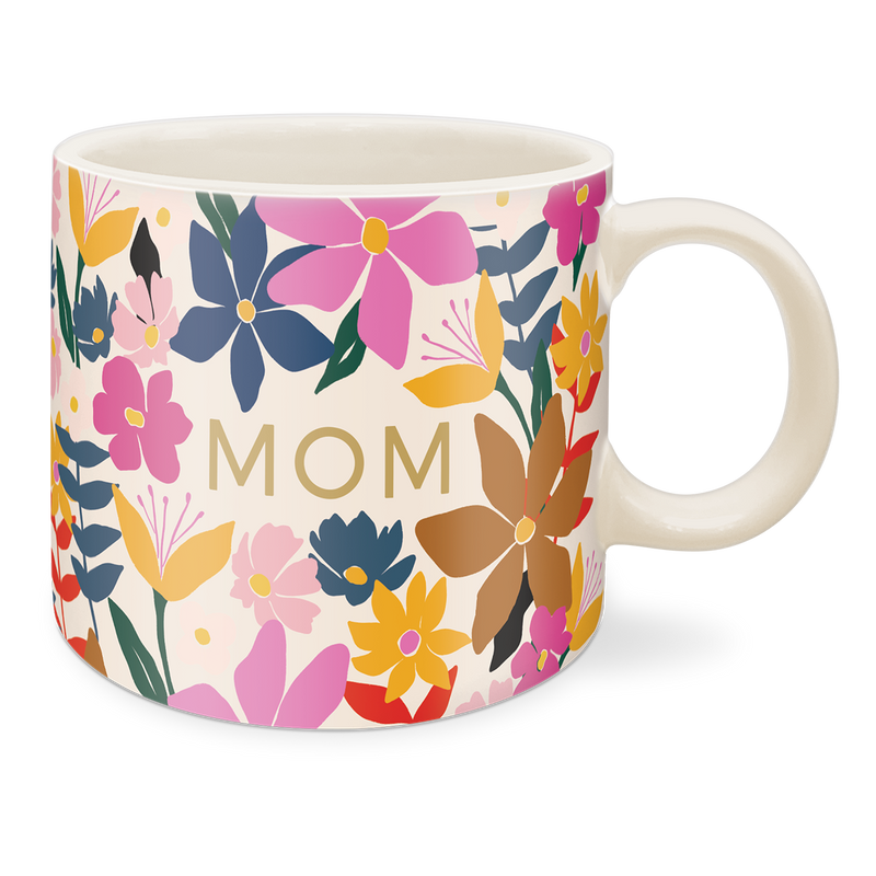 Modern Mom Floral Mug