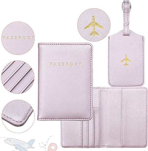 Lavender Passport Set