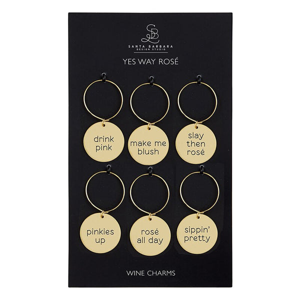 Wine Charms Yes Way Rosé