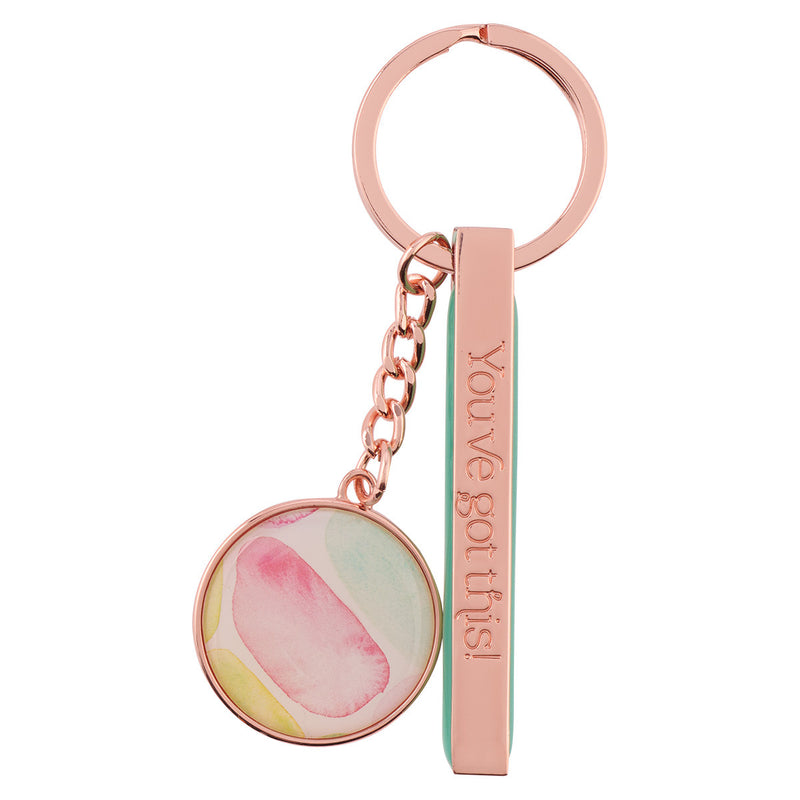 You've Got This Rose Gold Keychain
