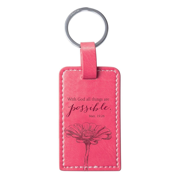 All Things Possible Keychain