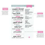 Meal Planning Pad