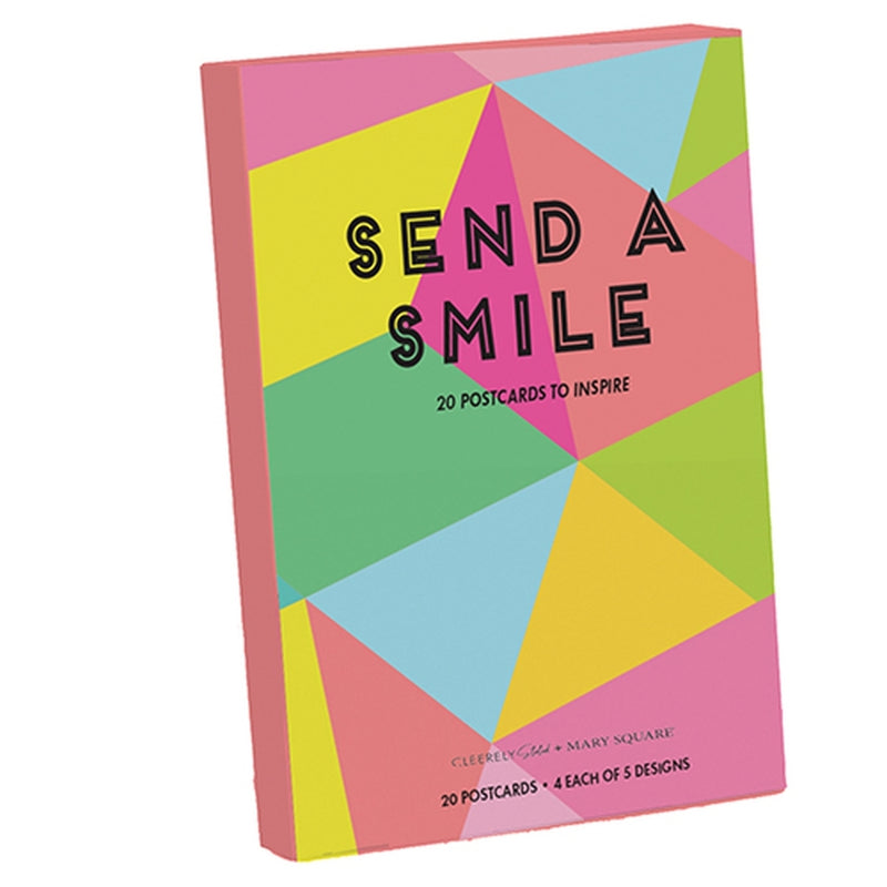 Send A Smile Postcard Book