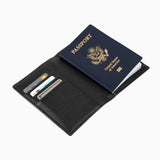 Brown Genuine Leather Passport Holder