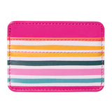 Stretched Stripes Card Wallet