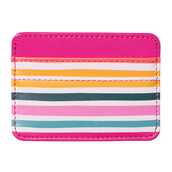 Stretched Stripes Card Wallet