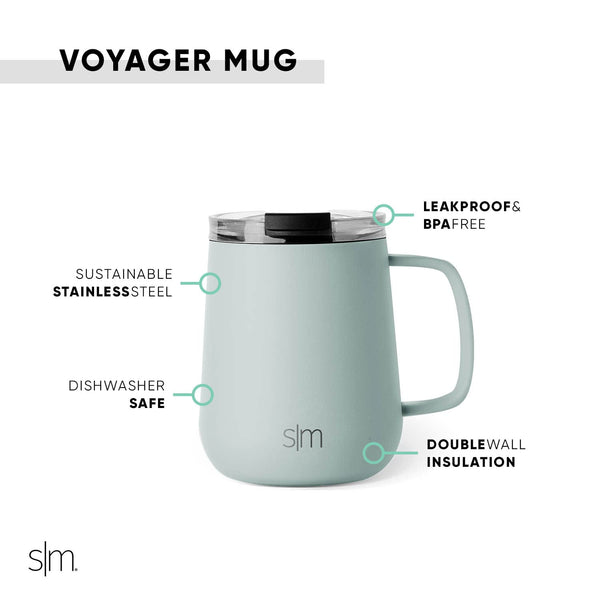 Sea Glass Sage Voyager Mug 10oz.