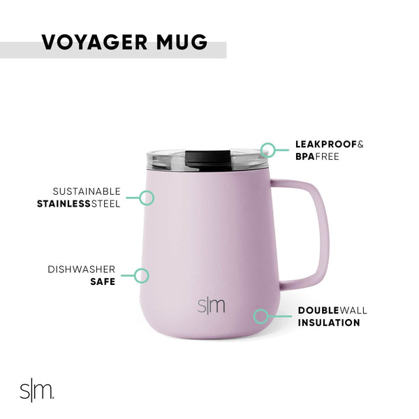 Lavender Mist Voyager Mug 10oz.