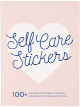 Self Care Stickers” Sticker Pad and Puffy Stickers Book