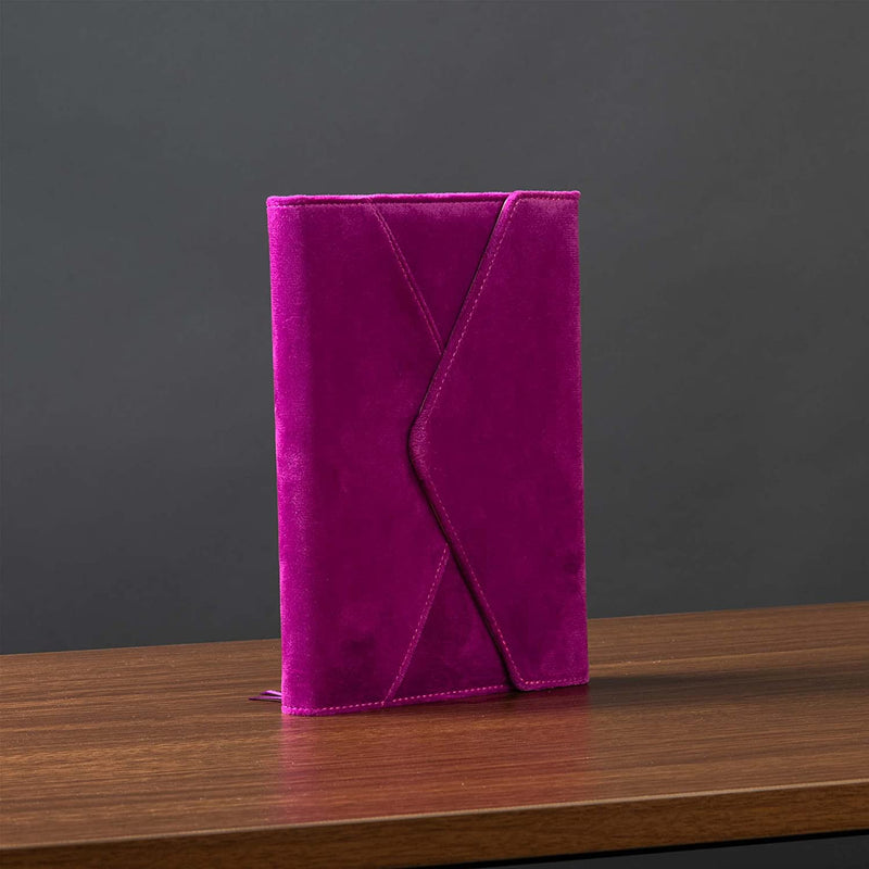 Purple Velvet Envelope Journal