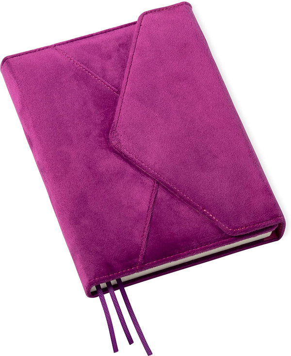 Purple Velvet Envelope Journal