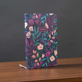 Tropical Floral Leather Journal