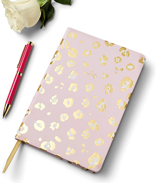 Leopard Gold & Pink Journal