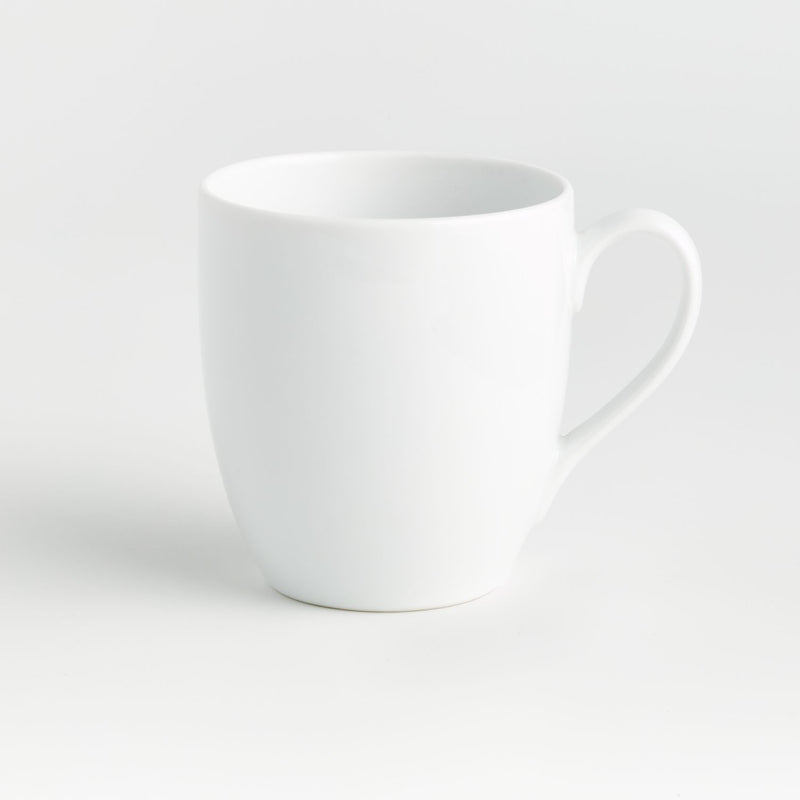 White Barista Porcelain Mug