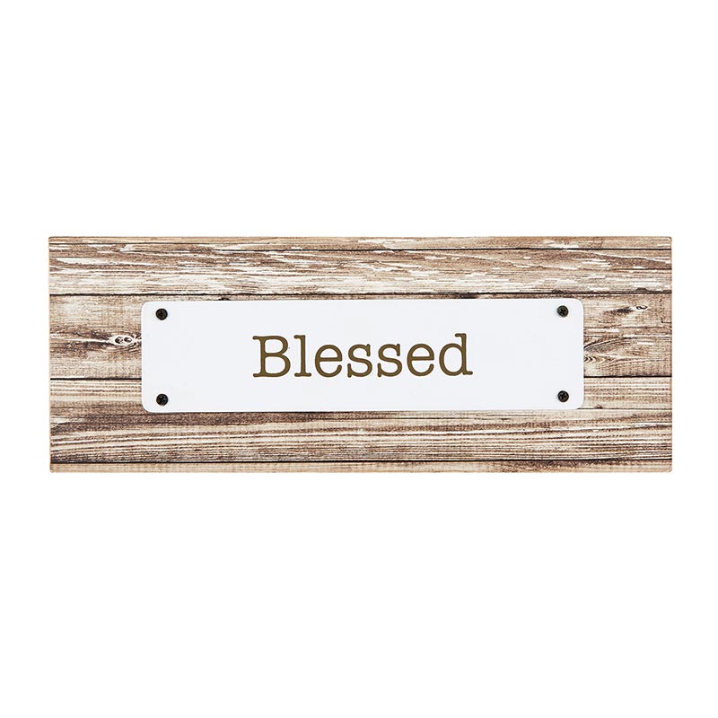 Tabletop Plaque - Blessed