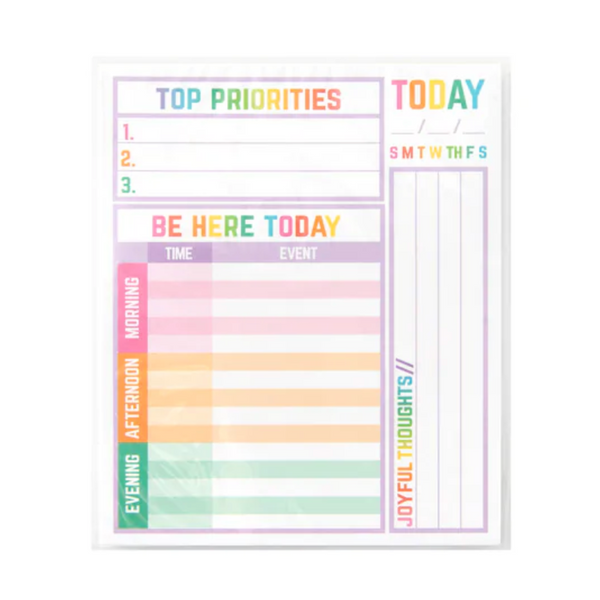Top Priorities Note Pad