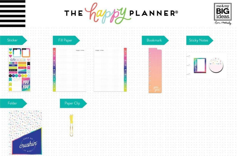Crushin It Happy Planner Accessory Pack