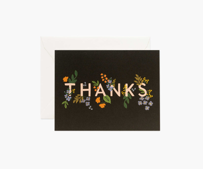 Posey Thank You Card